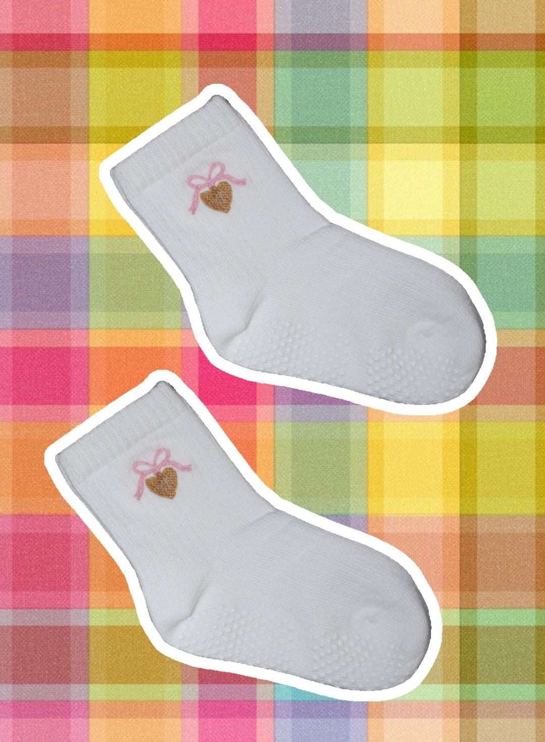 Heart Locket Baby Socks