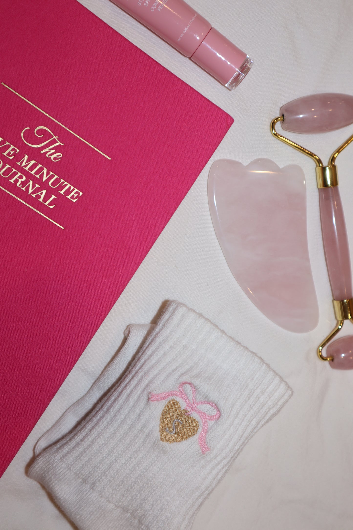 Heart Locket Pilates Socks