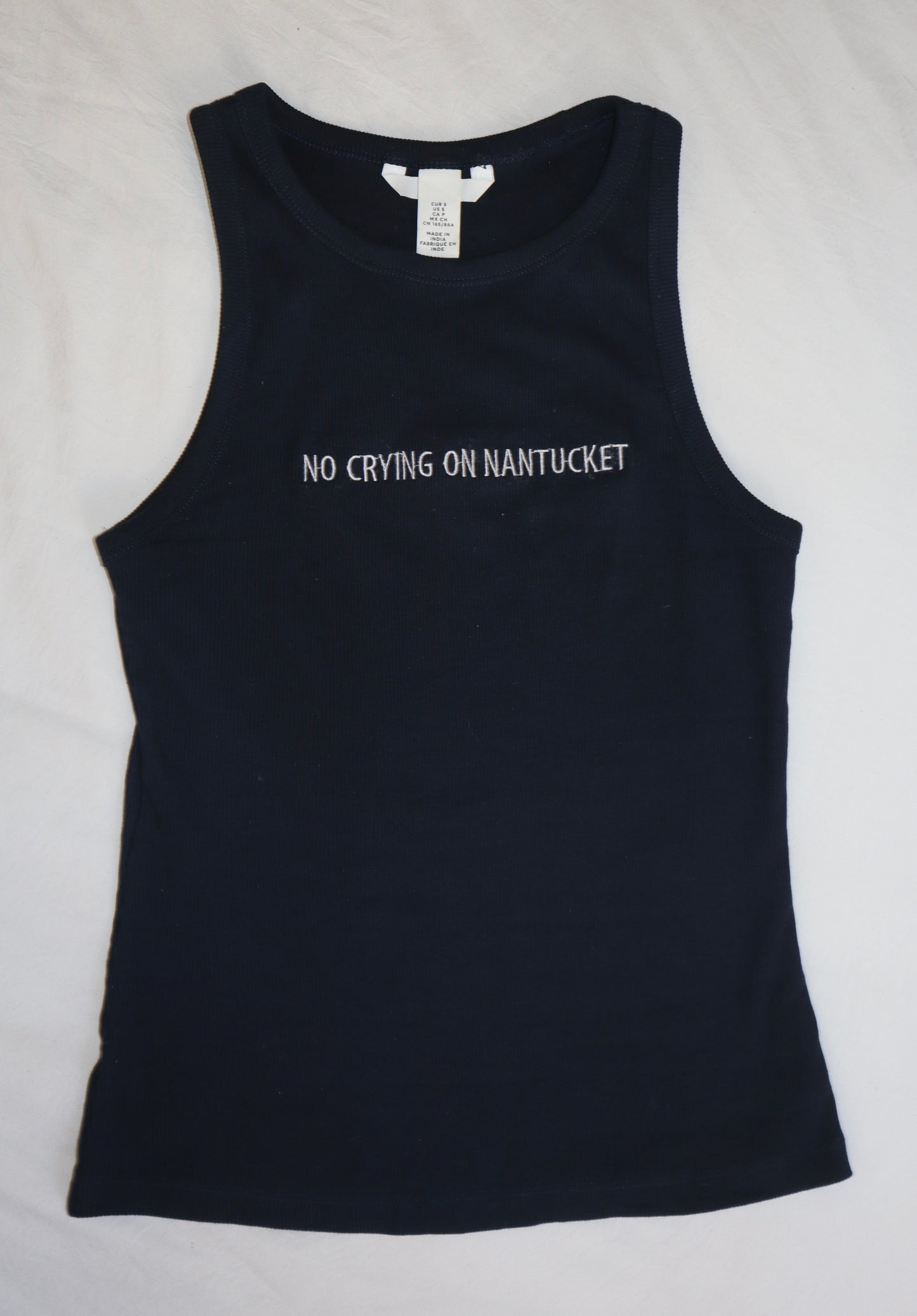 No Crying on Nantucket Tank
