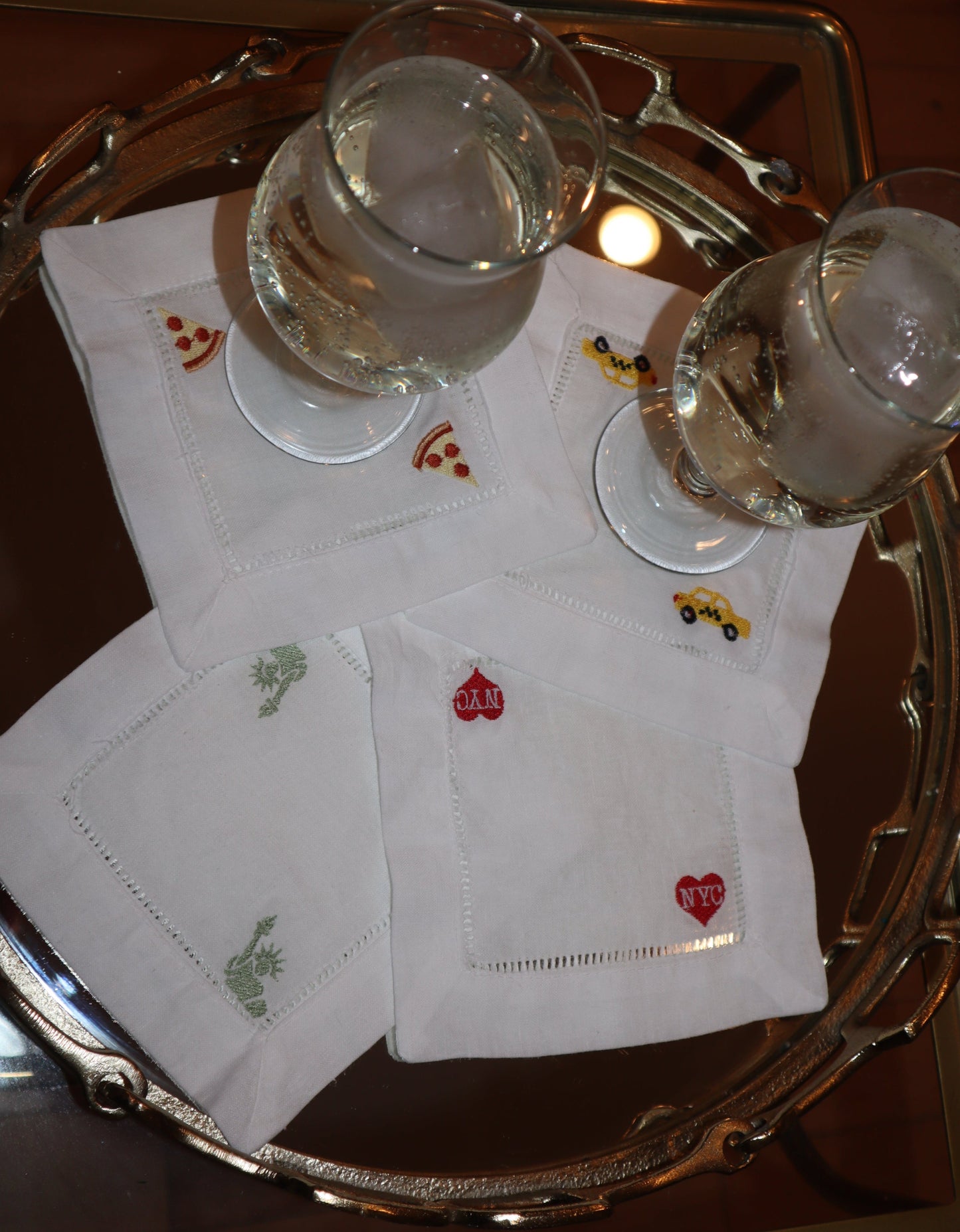 NYC Cocktail Napkin Set (4)